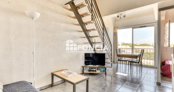À vendre Appartement 3 pièces 32.67 m² - St Pierre La Mer 11560