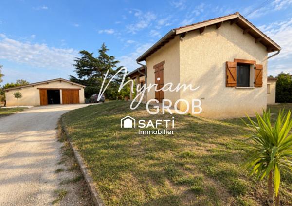 MONTAUBAN – MAISON RÉNOVÉE 175 m² – 5 CHAMBRES – ESPACE ATTENANT 47 m² – TERRAIN 2 600 m²