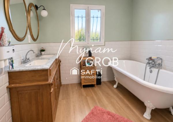MONTAUBAN – MAISON RÉNOVÉE 175 m² – 5 CHAMBRES – ESPACE ATTENANT 47 m² – TERRAIN 2 600 m²
