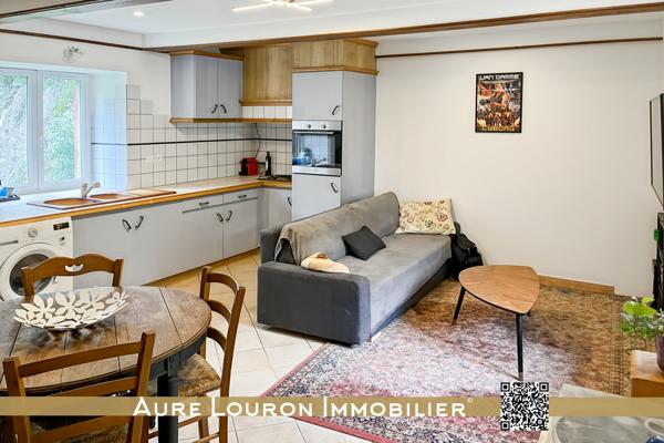 Hèches (65250) MAISON / GÎTE PYRÉNÉEN AVEC GRAND TERRAIN EN BORD DE RIVIÈRE – HÈCHES (ENTRE LANNEMEZAN & ARREAU)