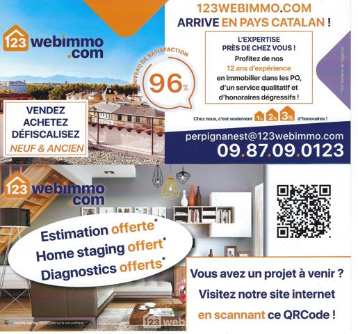 Villas 56 m² à Cabestany 66330