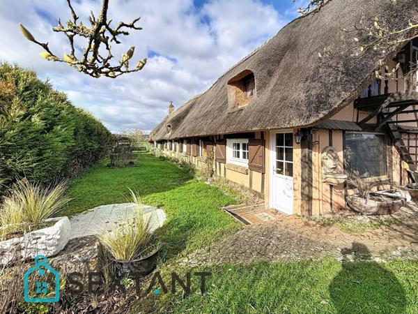 Chaumière dans les boucles de la Seine