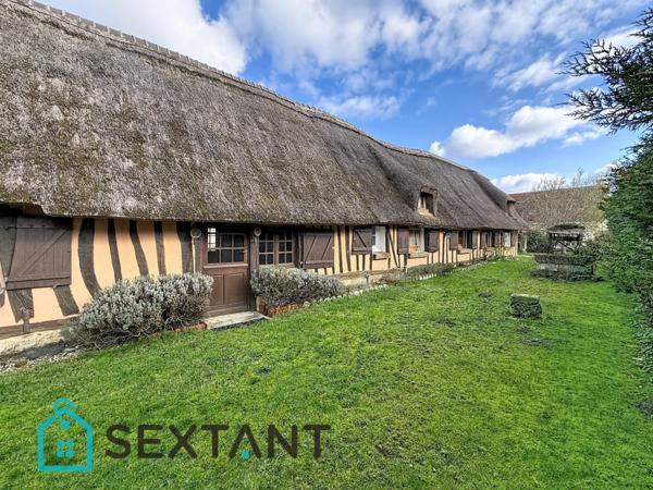 Chaumière dans les boucles de la Seine
