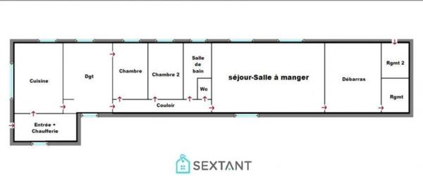 Chaumière dans les boucles de la Seine