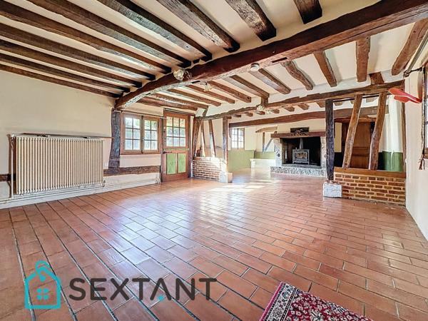 Chaumière dans les boucles de la Seine