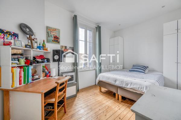 BORDEAUX CAUDERAN : maison de pierre - 4 chambres - bureau