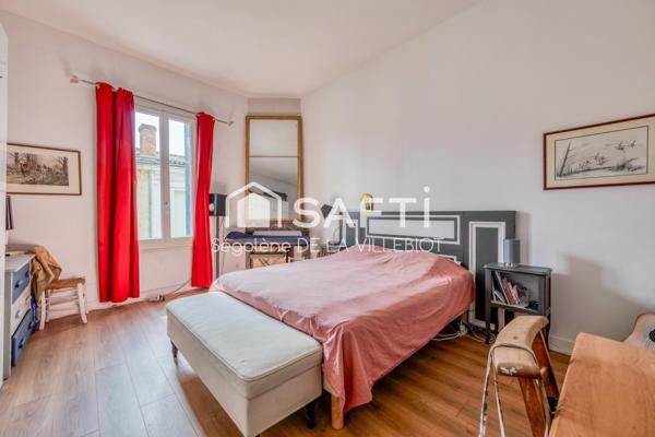 BORDEAUX CAUDERAN : maison de pierre - 4 chambres - bureau