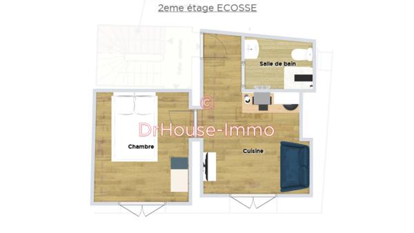 Appartement à vendre 1 pièce de 24 m²