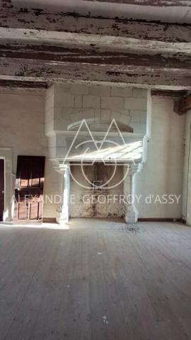 Château millénaire 16 pièces surplombant un village sur un parc de 15 ha.