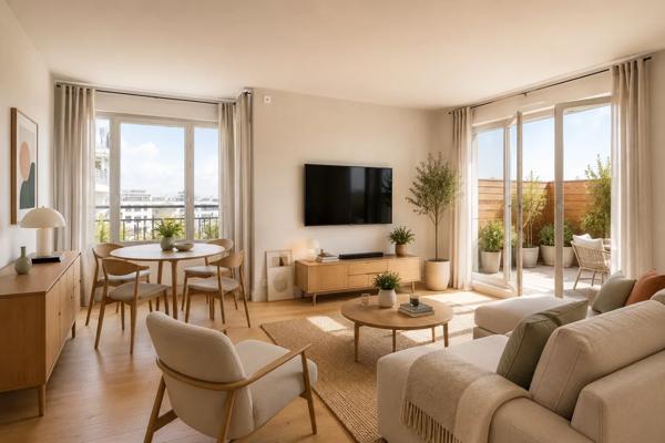 Appartement Paris 19e - VILLA FLEURIE / BUTTES-CHAUMONT