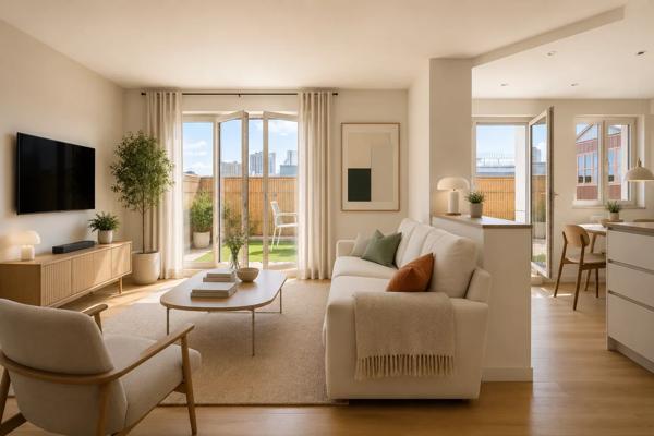 Appartement Paris 19e - VILLA FLEURIE / BUTTES-CHAUMONT