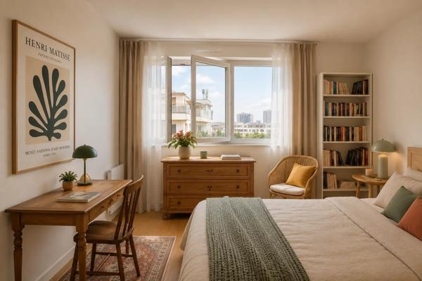 Appartement Paris 19e - VILLA FLEURIE / BUTTES-CHAUMONT