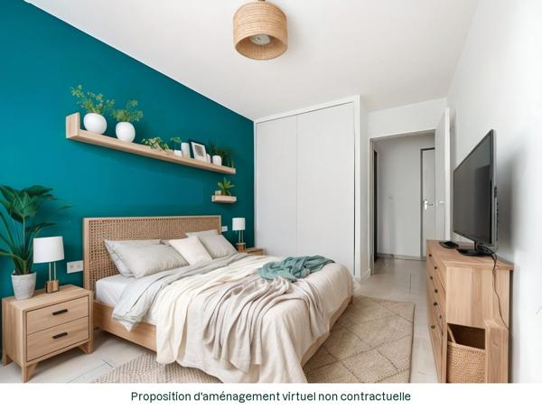 A VENDRE - TOULOUSE quartier Borderouge - Appartement 2 pièces 48m² avec balcon et parking aérien