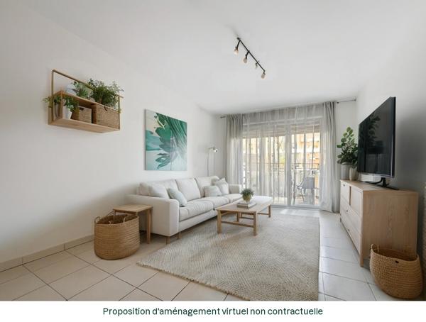 A VENDRE - TOULOUSE quartier Borderouge - Appartement 2 pièces 48m² avec balcon et parking aérien