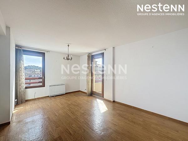 A vendre Appartement T3 lumineux avec ascenseur, balcon, basse ville d'Auch