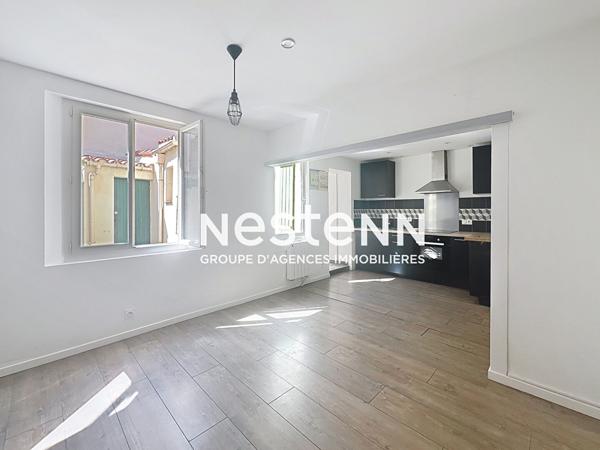 Perpignan, appartement 3 pièces 47.63 m2, cour privative.