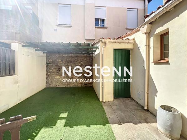 Perpignan, appartement 3 pièces 47.63 m2, cour privative.