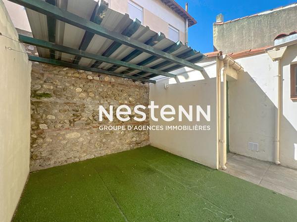 Perpignan, appartement 3 pièces 47.63 m2, cour privative.