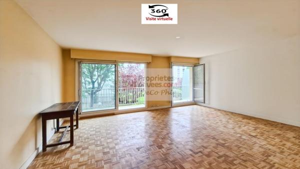 Appartement calme  3/4 pièces 79m²   balcon sud