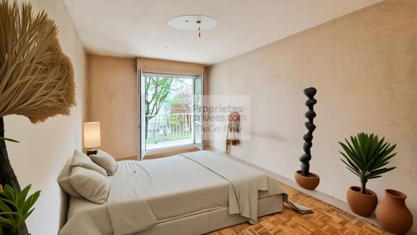 Appartement calme  3/4 pièces 79m²   balcon sud