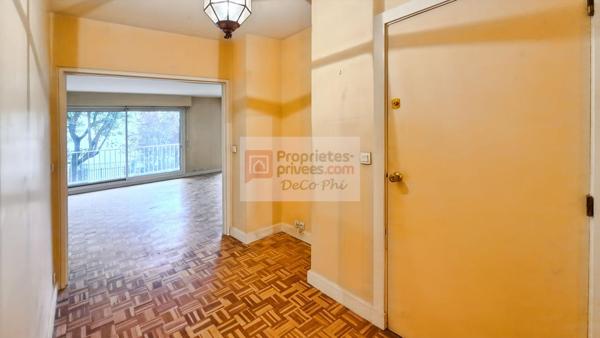 Appartement calme  3/4 pièces 79m²   balcon sud