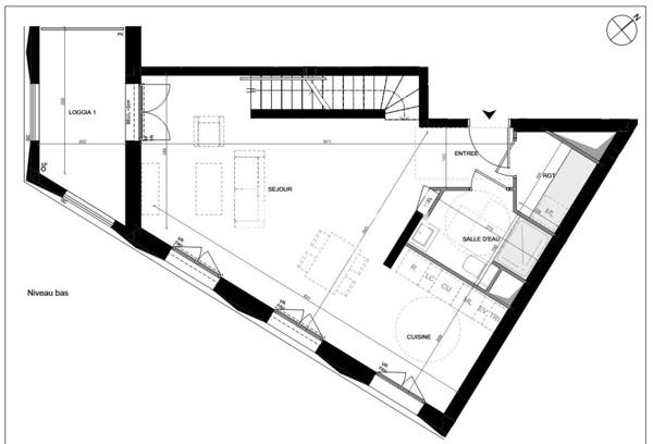 Grand T4 duplex lumineux