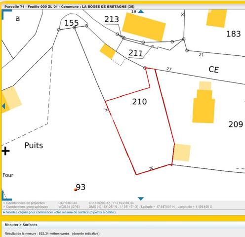 Terrain - 520 m² Exclusivité efficity