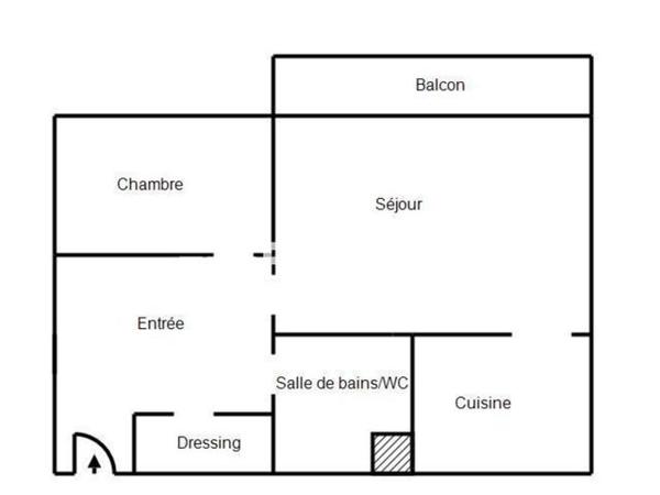 À vendre Studio 36.35 m² - Grenoble 38100