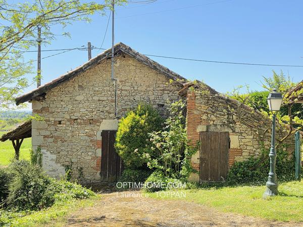 MAISON FAMILIALE AVEC DEPENDANCES AU LEDAT (47)