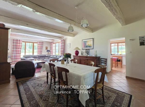 MAISON FAMILIALE AVEC DEPENDANCES AU LEDAT (47)