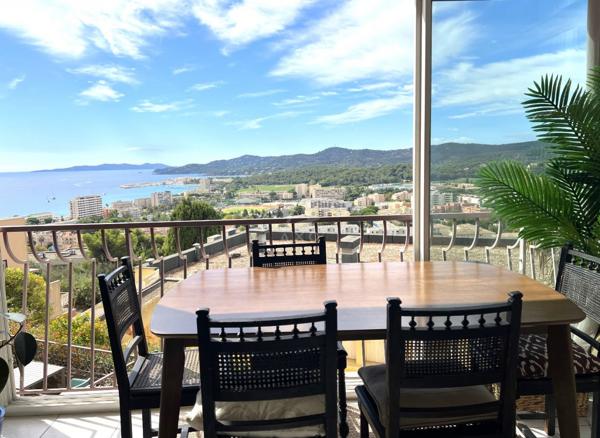 Bel appartement T2 vue mer exceptionnelle - Le Lavandou (83)