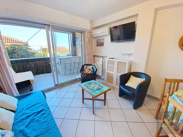 À vendre : Appartement T1 à Six Fours Les Plages - Les Lones vue mer