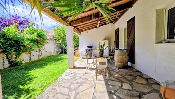 COUP DE COEUR A BAILLARGUES - Je vous propose à la vente cette jolie maison familiale de 136m2 de surface habitable (167 m2 d'emprise au sol)  répartie sur 2 niveaux sur une parcelle d'environ 500m2.
La maison lumineuse est composée au rez-de-chaussée d’une entrée, une grande pièce de vie avec cheminée, une cuisine ouverte aménagée et équipée avec coin repas, une grande buanderie avec dressing, deux chambres, une salle d’eau et des WC séparés. Une pièce actuellement utilisée en bureau peut être convertie en salle de jeux ou chambre selon les besoins.
A l’étage se trouvent deux chambres dont une avec une pièce supplémentaire en enfilade sous les toits, un dressing et une salle de bains avec WC. Les combles sont aménageables.
A l’extérieur, le jardin paysagé est agrémenté d’un coin détente avec jacuzzi  ainsi que d'une belle terrasse couverte qui offre ainsi un espace de vie supplémentaire.
Les plus : climatisation, alarme (capteur de mouvement), potentiel d’aménagement par les combles, possibilité de créer une 5ème chambre, panneaux photovoltaïques en contrat jusqu’en 2030 générant un revenu permettant de financer la taxe foncière, un grand garage, un abri voiture et la possibilité de garer 3 véhicules sur la propriété ajoute un confort supplémentaire au quotidien.
Emplacement stratégique et idéal proche de toutes les commodités (à 400m à pied du centre du village) commerces, écoles maternelles, élémentaires, collège, lycée international, Golf de Baillargues, ainsi que des grands axes autoroutiers, Gare TER (8mn du centre-ville de Montpellier, 37mn de Nîmes), gare Sud de France et aéroport à 20mn en voiture, les plages du littoral à moins de 20mn.