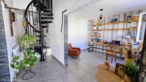 COUP DE COEUR A BAILLARGUES - Je vous propose à la vente cette jolie maison familiale de 136m2 de surface habitable (167 m2 d'emprise au sol)  répartie sur 2 niveaux sur une parcelle d'environ 500m2.
La maison lumineuse est composée au rez-de-chaussée d’une entrée, une grande pièce de vie avec cheminée, une cuisine ouverte aménagée et équipée avec coin repas, une grande buanderie avec dressing, deux chambres, une salle d’eau et des WC séparés. Une pièce actuellement utilisée en bureau peut être convertie en salle de jeux ou chambre selon les besoins.
A l’étage se trouvent deux chambres dont une avec une pièce supplémentaire en enfilade sous les toits, un dressing et une salle de bains avec WC. Les combles sont aménageables.
A l’extérieur, le jardin paysagé est agrémenté d’un coin détente avec jacuzzi  ainsi que d'une belle terrasse couverte qui offre ainsi un espace de vie supplémentaire.
Les plus : climatisation, alarme (capteur de mouvement), potentiel d’aménagement par les combles, possibilité de créer une 5ème chambre, panneaux photovoltaïques en contrat jusqu’en 2030 générant un revenu permettant de financer la taxe foncière, un grand garage, un abri voiture et la possibilité de garer 3 véhicules sur la propriété ajoute un confort supplémentaire au quotidien.
Emplacement stratégique et idéal proche de toutes les commodités (à 400m à pied du centre du village) commerces, écoles maternelles, élémentaires, collège, lycée international, Golf de Baillargues, ainsi que des grands axes autoroutiers, Gare TER (8mn du centre-ville de Montpellier, 37mn de Nîmes), gare Sud de France et aéroport à 20mn en voiture, les plages du littoral à moins de 20mn.