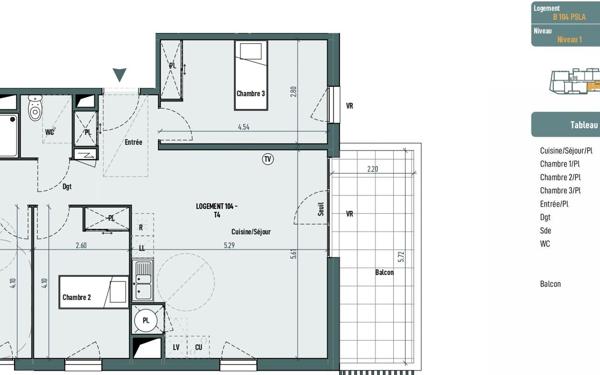 Appartement à vendre