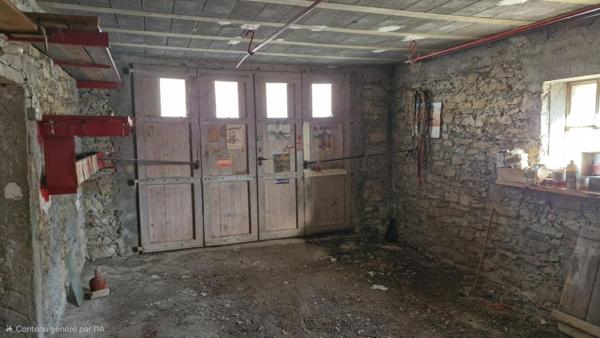 maison avec garage, jardin, terrasse et dépendance