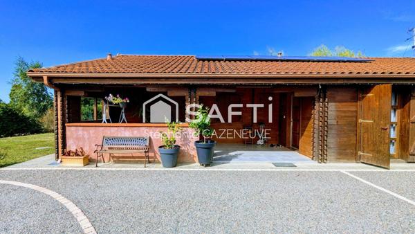 Charme, confort, double garage et fonctionnalité