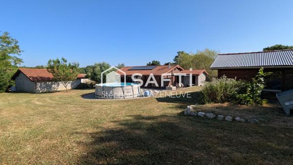 Charme, confort, double garage et fonctionnalité