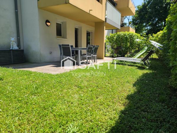 Appartement Rez de jardin, triple expos,  2 terrasses