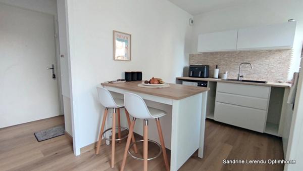 Appartement 2 pièces avec jardin privatif, terrasse et place de parking numérotée en sous-sol – Rouen (76100) 42,14 m² – Résidence récente et sécurisée
