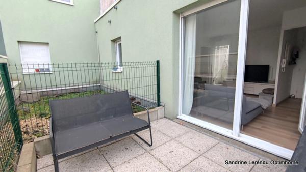 Appartement 2 pièces avec jardin privatif, terrasse et place de parking numérotée en sous-sol – Rouen (76100) 42,14 m² – Résidence récente et sécurisée