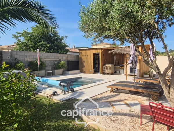 Maison à vendre 4 pièces SAINT GENIES DE COMOLAS (30)-101m²-terrain 550m²