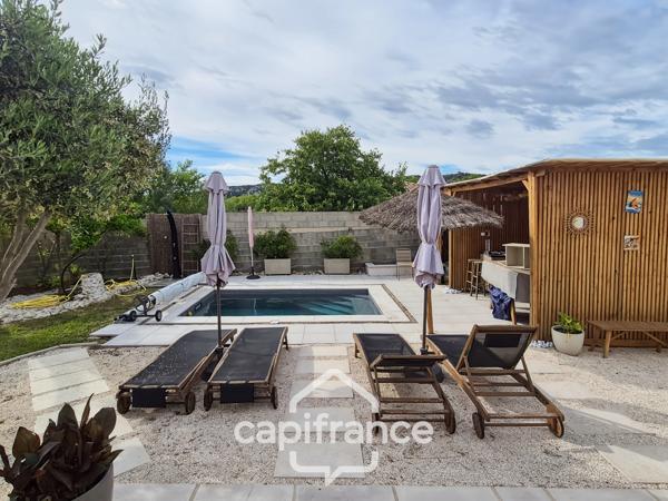 Maison à vendre 4 pièces SAINT GENIES DE COMOLAS (30)-101m²-terrain 550m²