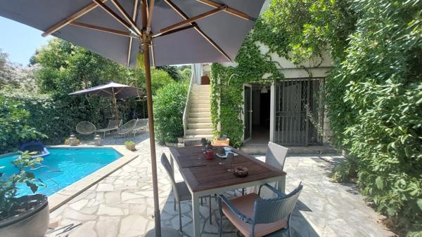 Maison avec studio indépendant et piscine – Cadre exceptionnel – Villeneuve-lès-Avignon
