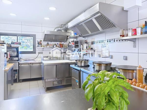 RESTAURANT PRÊT À L'EMPLOI 64m2+Terrasse + Réserve