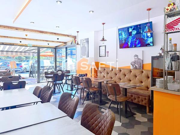 RESTAURANT PRÊT À L'EMPLOI 64m2+Terrasse + Réserve