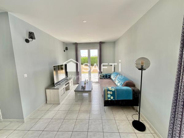 Maison avec 3 chambres, jardin, garage et piscine