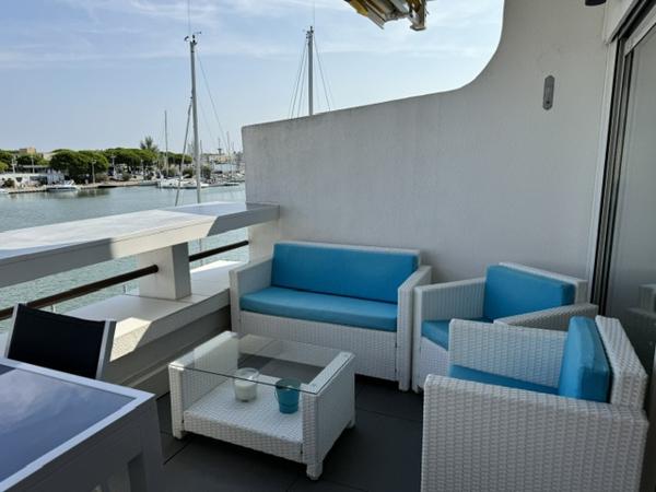 Marina Port-Camargue avec appontement 12.5 X 3.50 Le Grau-du-Roi (30240)