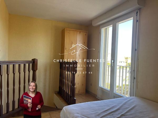 Hérault - Marseillan Plage (34340) - Appartement duplex T2 - 2 pièces - Place de parking privative sécurisée - À 200 m de la plage - Dernier étage