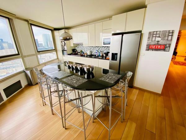 Appartement de standing 140 m² – Triple exposition – Résidence Le France, aux portes de La Défense